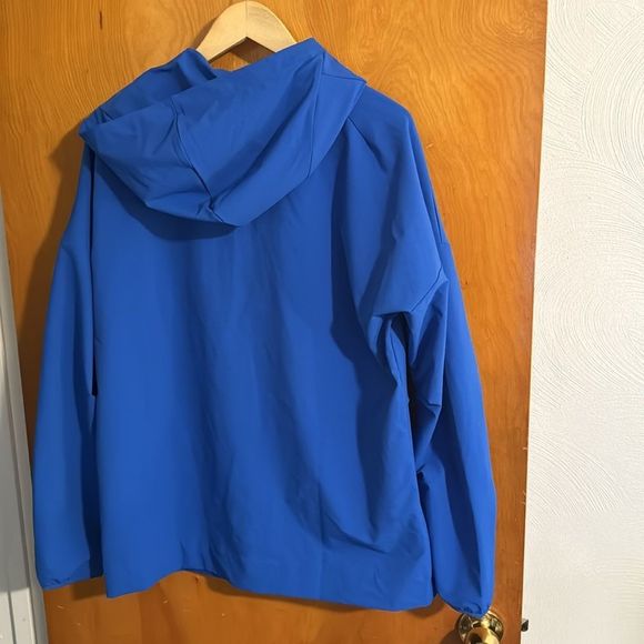 Adidas Blue Performance Jacket - NWOT - Picture 4 of 4